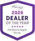 2026 Dealer of the Year Mid Atlantic Region